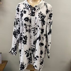 Ali miles women’s blouse XL